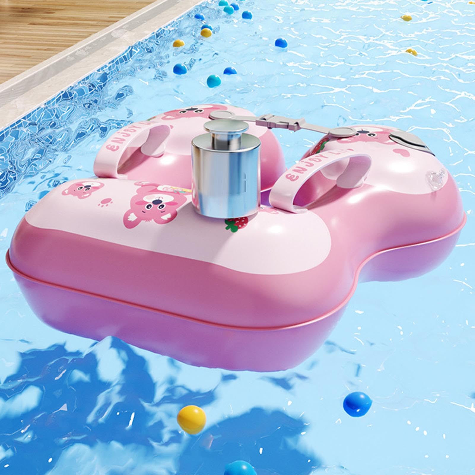 Galleggiante Per Piscina Per Bambini - Anello Da Nuoto Da 3 Cm, Tubo Galleggiante Pieghevole, Attrezzatura Di Sicurezza Per Nuoto Da Spiaggia A Coda Lunga In PVC Resistente | Divertente Accessorio Per