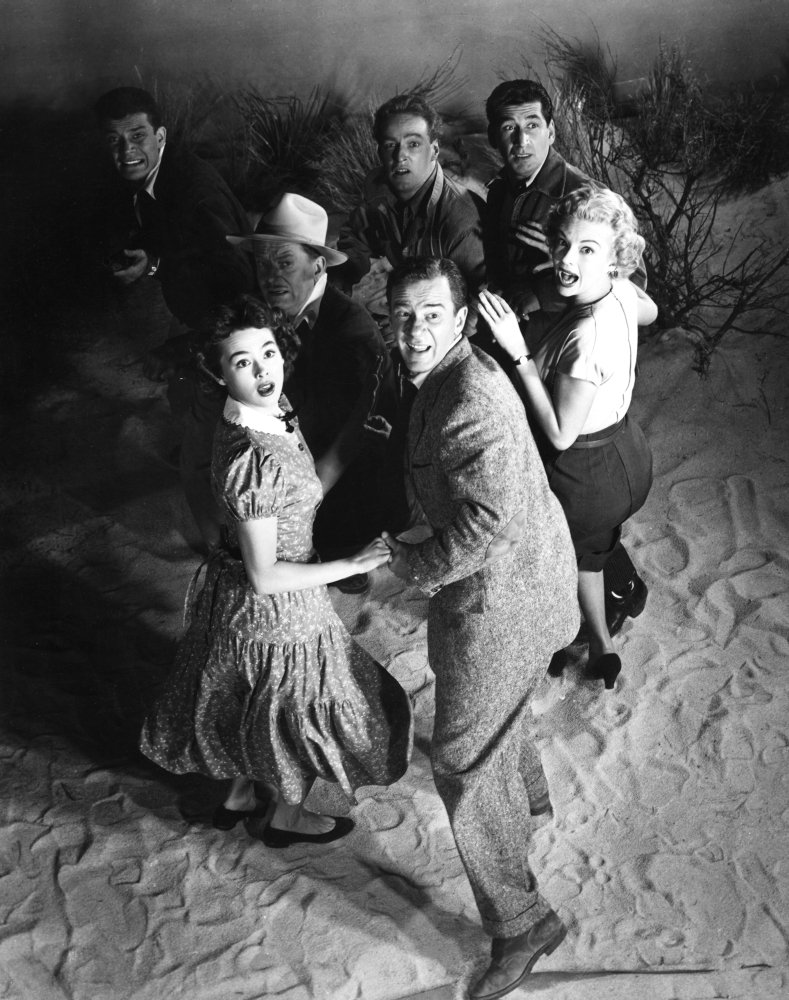 Posterazzi It Came From Outer Space Brad Jackson Barbara Rush George Eldridge Richard Carlson Russell Johnson Allen Dexter Kathleen Hughes 1953 Photo Poster Print, (8 x 10)