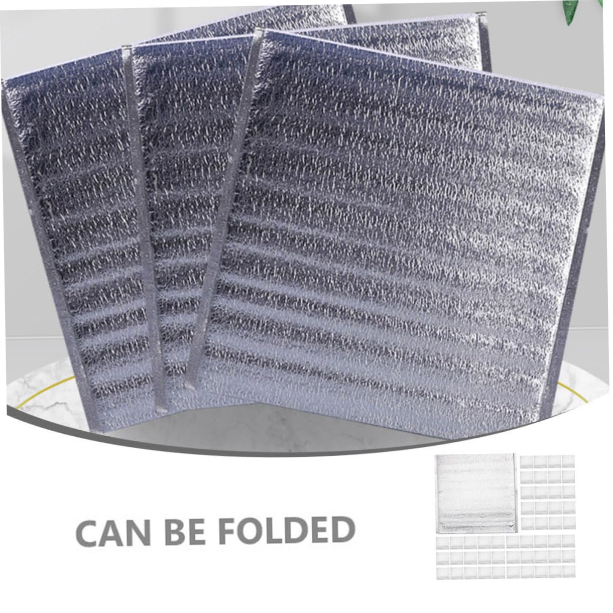 Alipis Isolierte Aluminiumfolienbeutel für Kuchen Leicht Tragbar 50 Stück für Verpackung und Transport