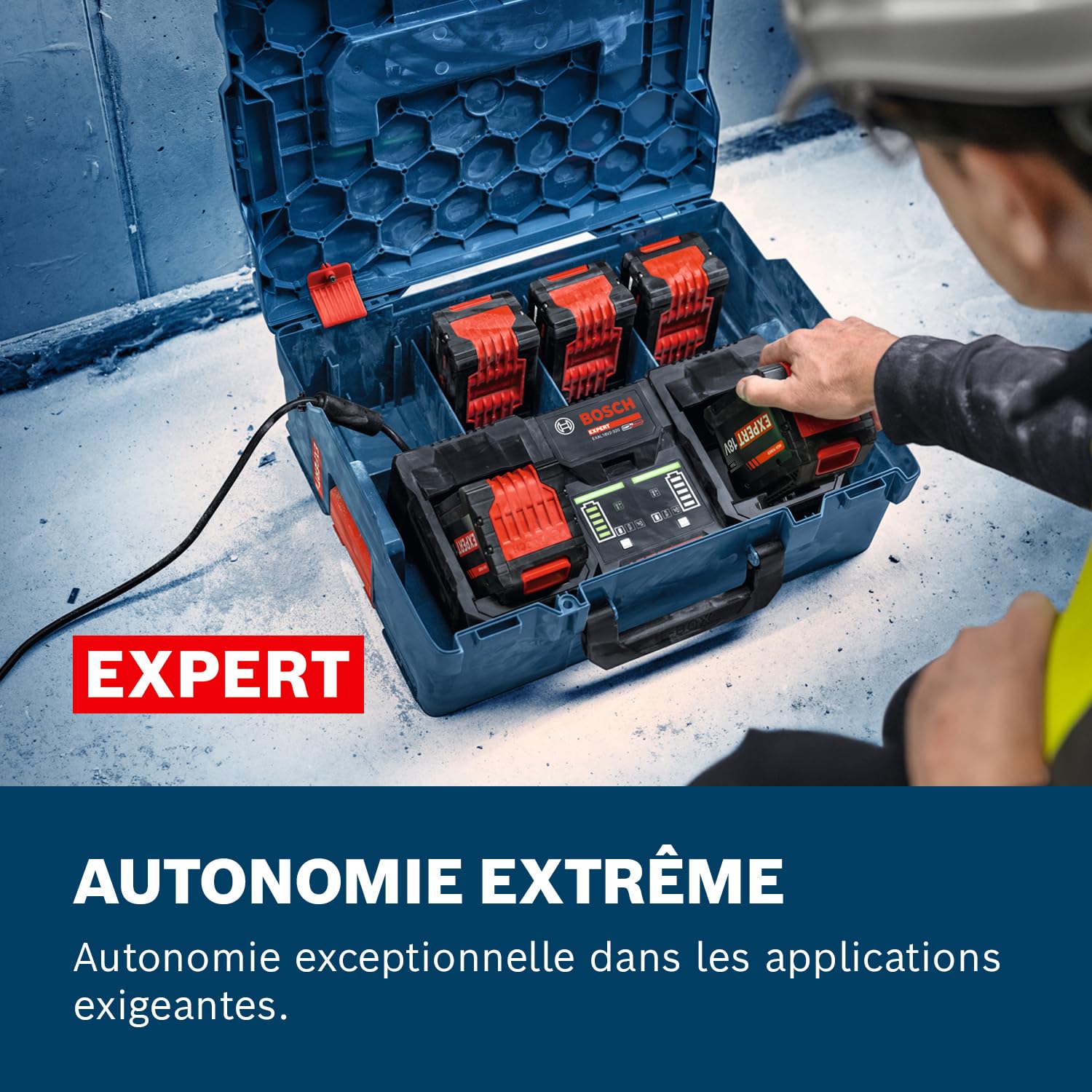 Bosch Starter-Set 2x EXBA18V-80 EXAL18V2-320