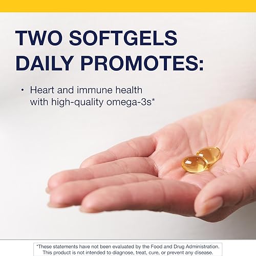 Miniatura 3 de Metagenics OmegaGenics EPA-DHA 300mg - Daily Omega 3 Fish Oil Supplement to Support Cardiovascular, Musculoskeletal and Immune System Health - 270