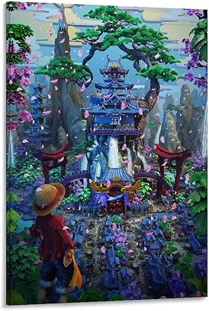 Amazon アニメポスターワンピース6 キャンバスポスター寝室の装飾スポーツ風景オフィスルームの装飾ギフト キャンバスポスター壁アートの装飾リビングルームの寝室の装飾のための絵画の印刷 12x18inch 30x45cm ウォールステッカー オンライン通販