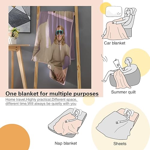 Vista 162 de Manta personalizada con texto fotográfico, manta de imagen personalizada para bebé, madre, padre, adultos, amigos, amantes, regalo personalizado