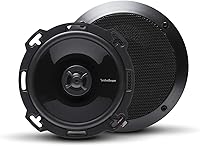 Rockford Fosgate P16 Punch 6-Inch 2-Way Coaxial Car Speakers - 55W RMS Factory Upgrade, FlexFit Basket (Pair)