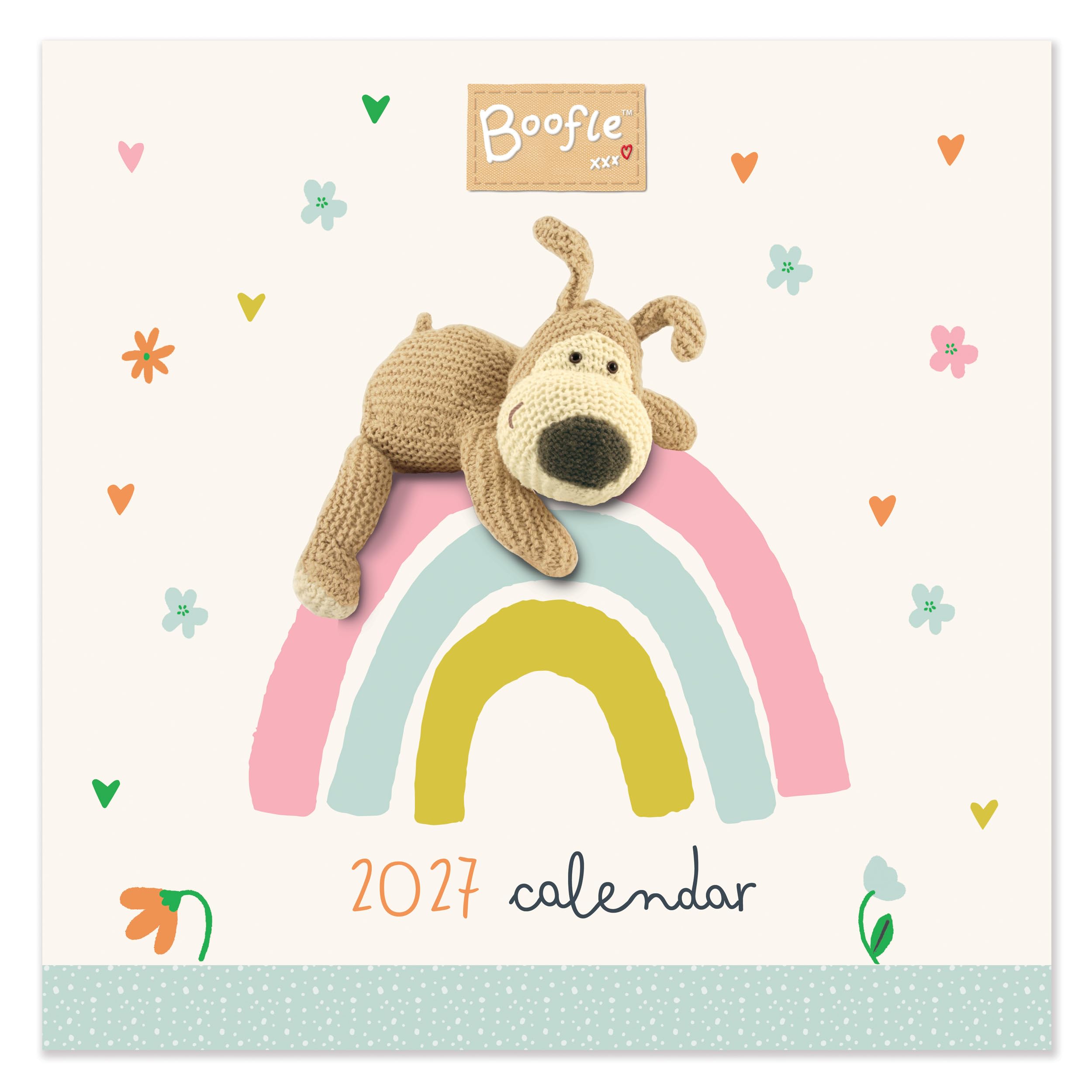 Boofle 2027 Square Calendar by Portico Designs Ltd
