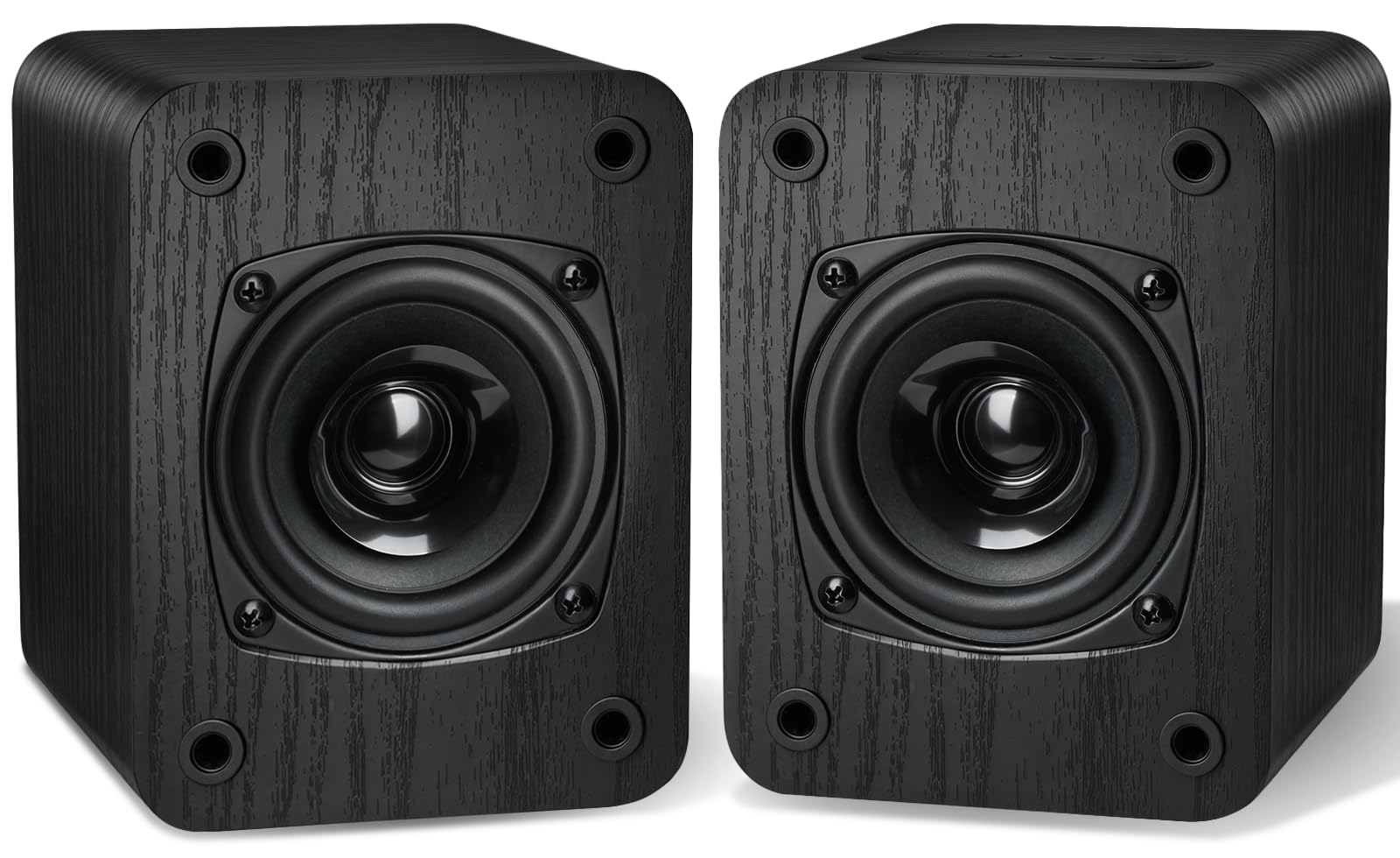 Photo 1 of Saiyin Powered Bluetooth Bookshelf Speakers with 3" Drivers for Turntable