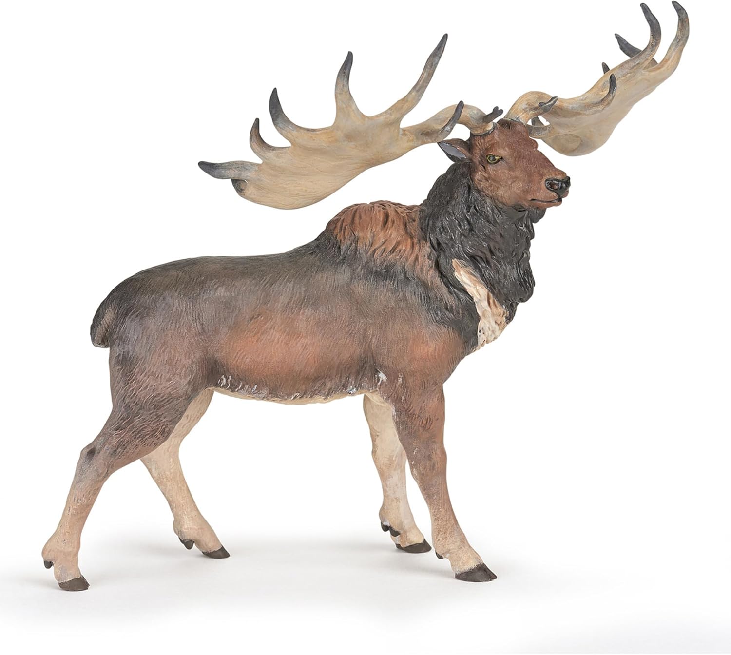 Papo - Realistic Megaloceros Figure Toy for Kids - Ages 3+ - Dinosaurs Collection - Educational Play Prehistory - Gift Idea Toy for Girls and Boys - 5.9 In X 3.1 In X 4.7 In