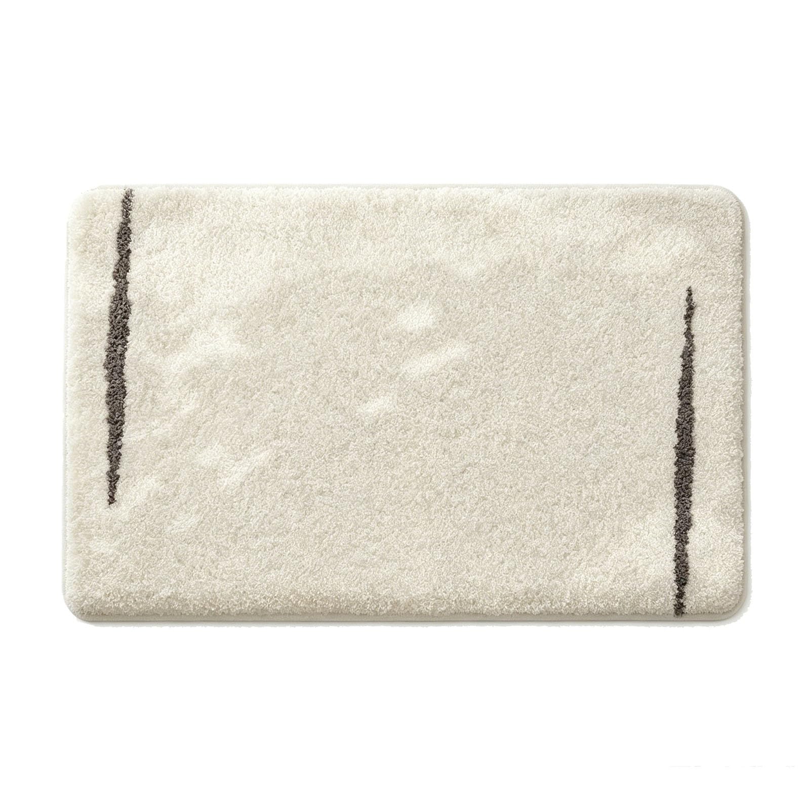 Waschbare Badematte,Weicher Badezimmerteppich,Maschinenwaschbar und Farbecht,Ideal for den Einsatz in Badezimmern,vor Waschbecken und in Wohnzimmern(White,40x60cm/15.7x23.6in)