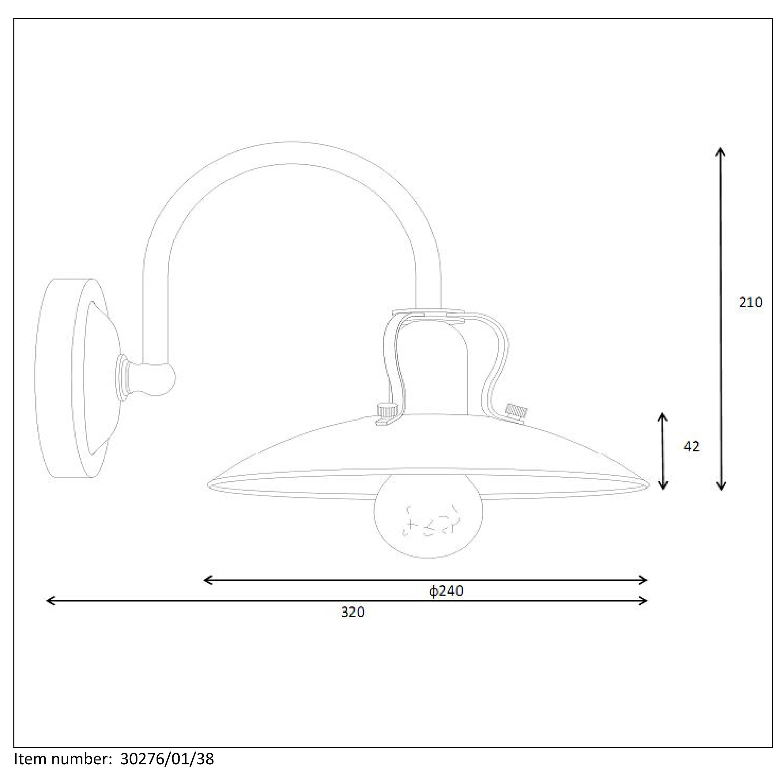 Lucide RÖMER - lampa ścienna - Ø 24 cm - 1 x E27 - beżowa, kremowa, 1 x 32 x 21 cm, 30276/01/38