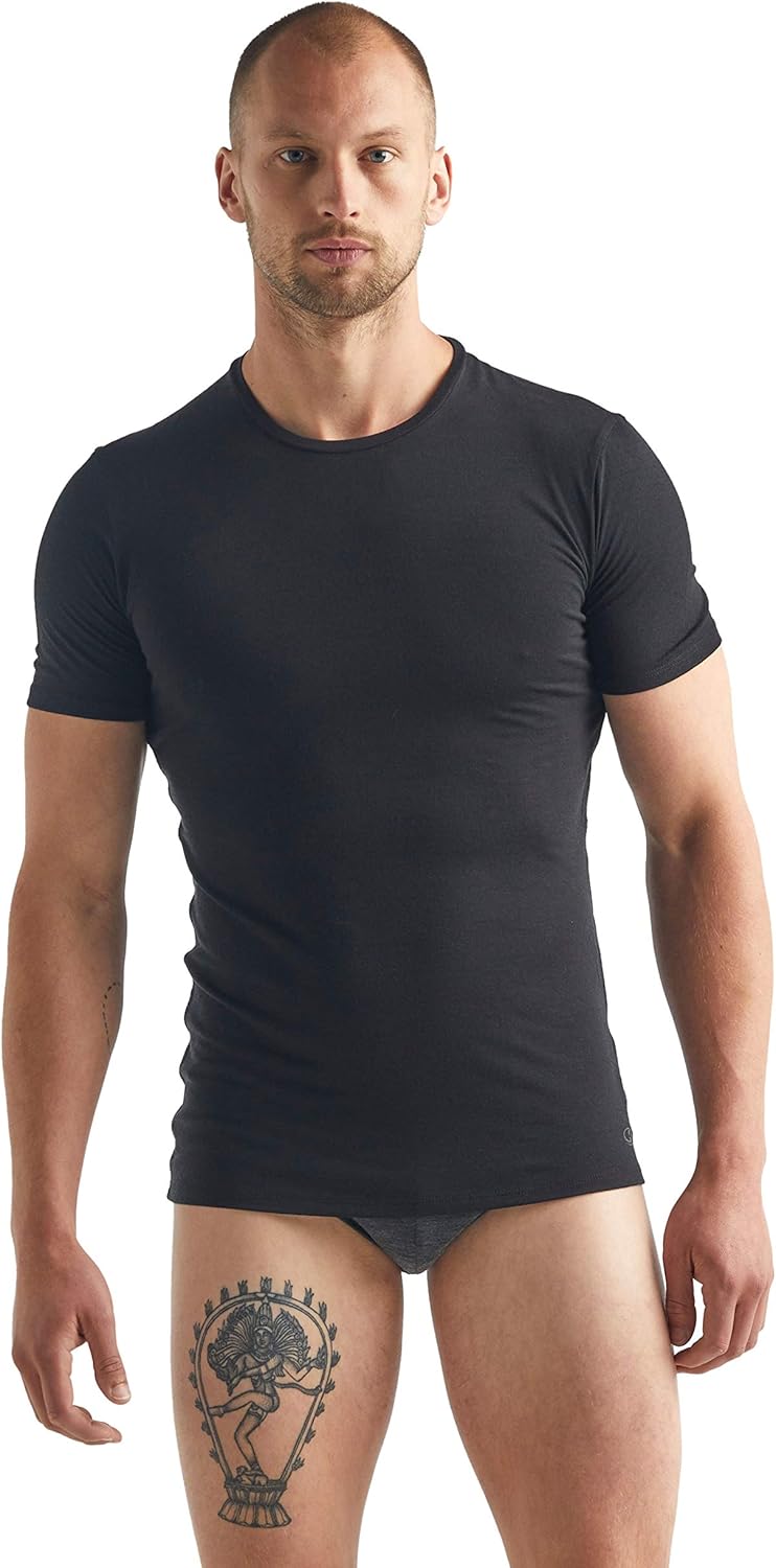 icebreaker Men’s Merino 150 Anatomica Short Sleeve Crewe T-Shirt - Image 2