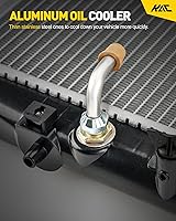 Vista 5 de KAC CU13063 Kit completo de radiador compatible con Grand Caravan 2008-2020, Town & Country 2008-2016, Routan 2009-2014, C/V 2012-2015, radiador