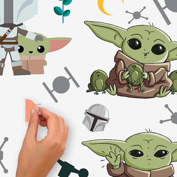 RoomMates Star Wars: The Child Vinilos Decorativos Pared, 24 Piezas miniatura 6