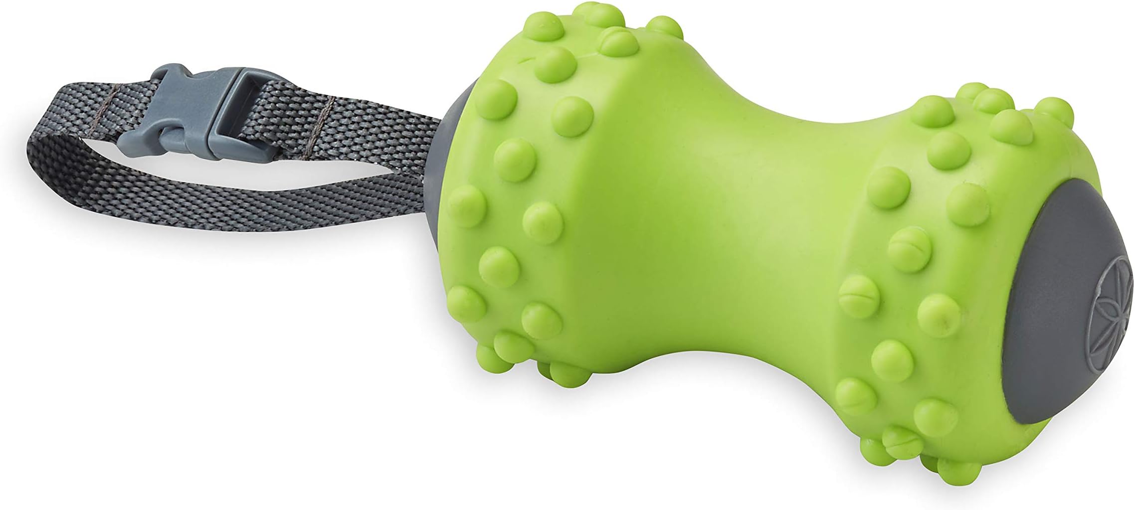 GaiamRestore Mini On-The-Go Muscle Massager | Handheld Deep Tissue Pressure Point Isolation Tool | Back & Spine Massage Roller