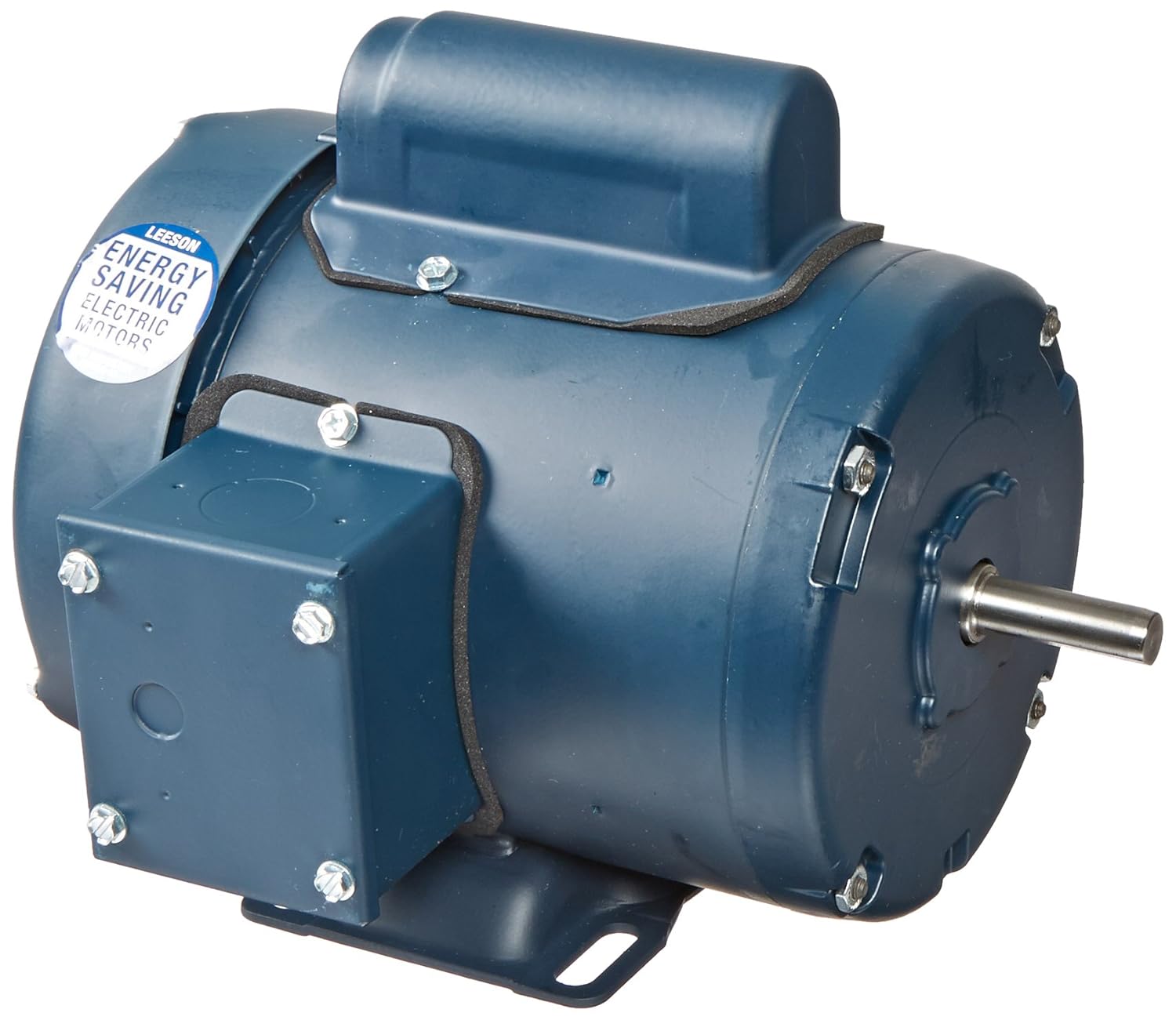 Leeson 102020.00 General Purpose TEFC Motor, 1 Phase, 48 Frame, Rigid Mounting, 1/2HP, 3600 RPM, 115/208-230V Voltage, 60Hz Fequency