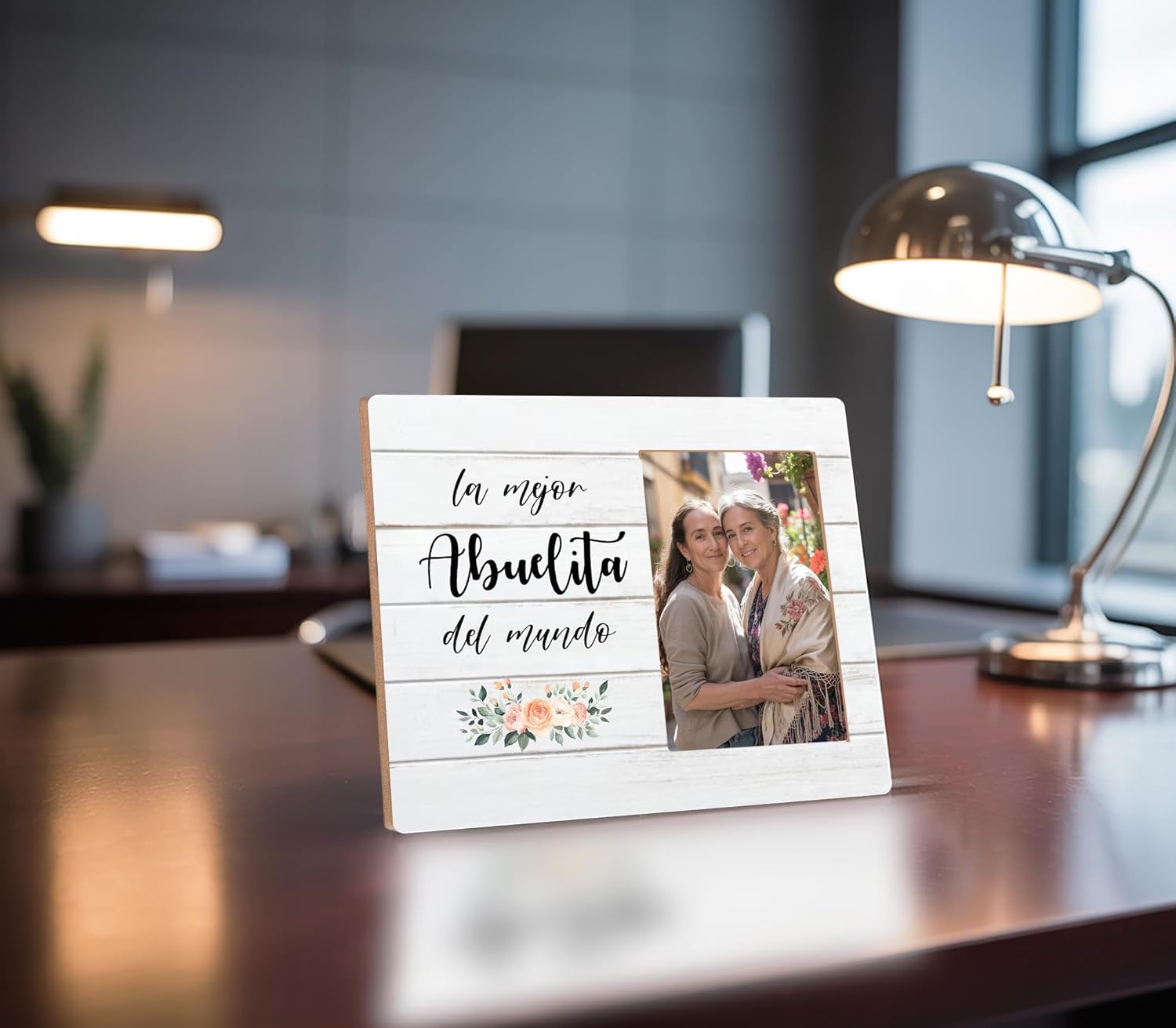 Abuelita Picture Frame,Grandma Picture Frame,La Mejor Abuelita Del Mundo,Abuelita Gifts in Spanish 4x6 Photo Frame - Image 4