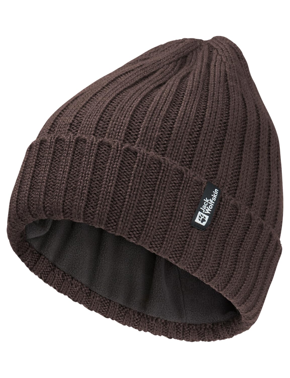 Jack Wolfskin Unisex Rib Knit Beanie Hat