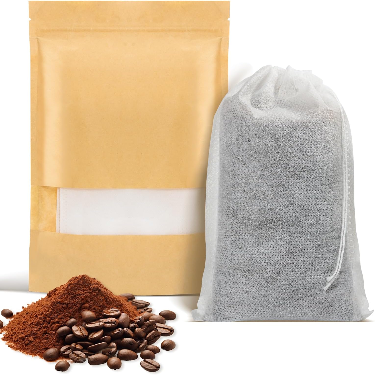 The Original French Press Brewing Bags 50 Easy Fill Fine