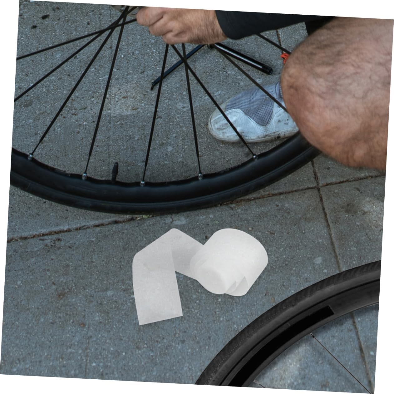 Yardwe Puncture Tire Liner for Mountain Bikes Durable Rim Protective Tapes Leak Resistant Bike Rim Strips