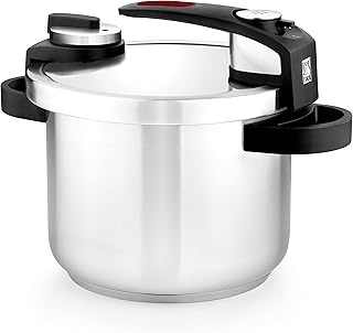 BRA Tekna Fast Pressure Cooker, Stainless Steel modern 6 litros grey