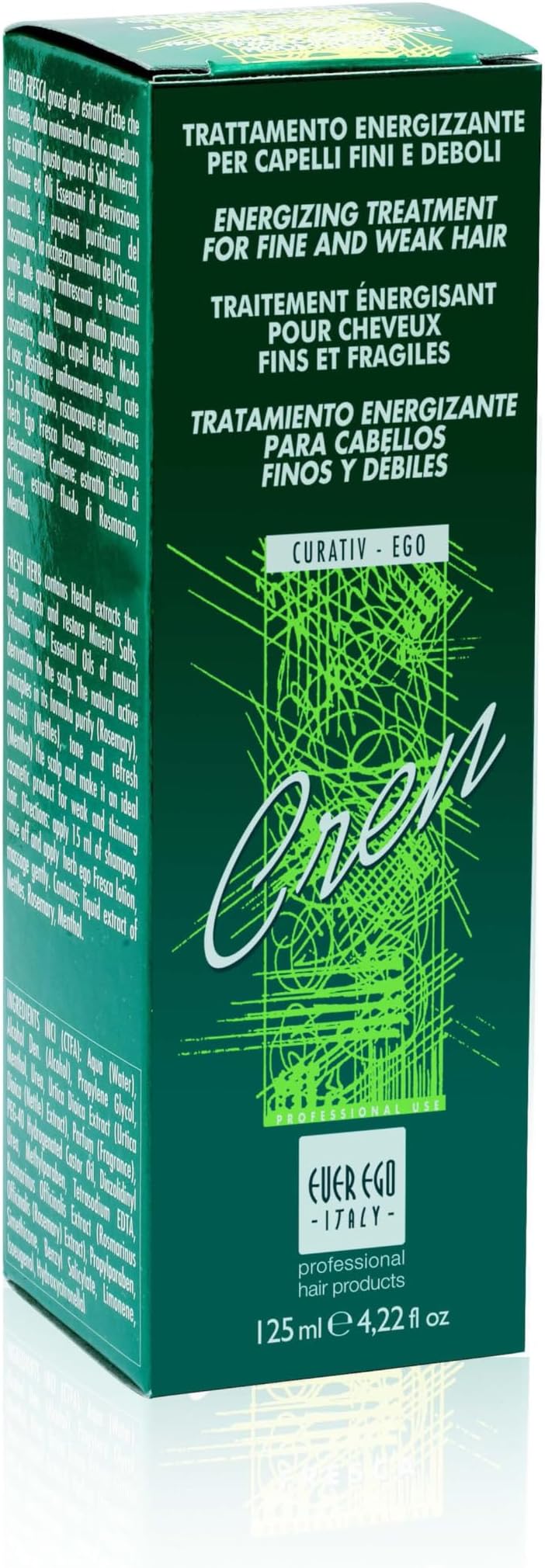 Energizing Hair Lotion For Thinning, Fine and Weak Hair | Stimulating and Revitalizing Hair Care Product For Men And Women | Cren | 125 ml Bottle