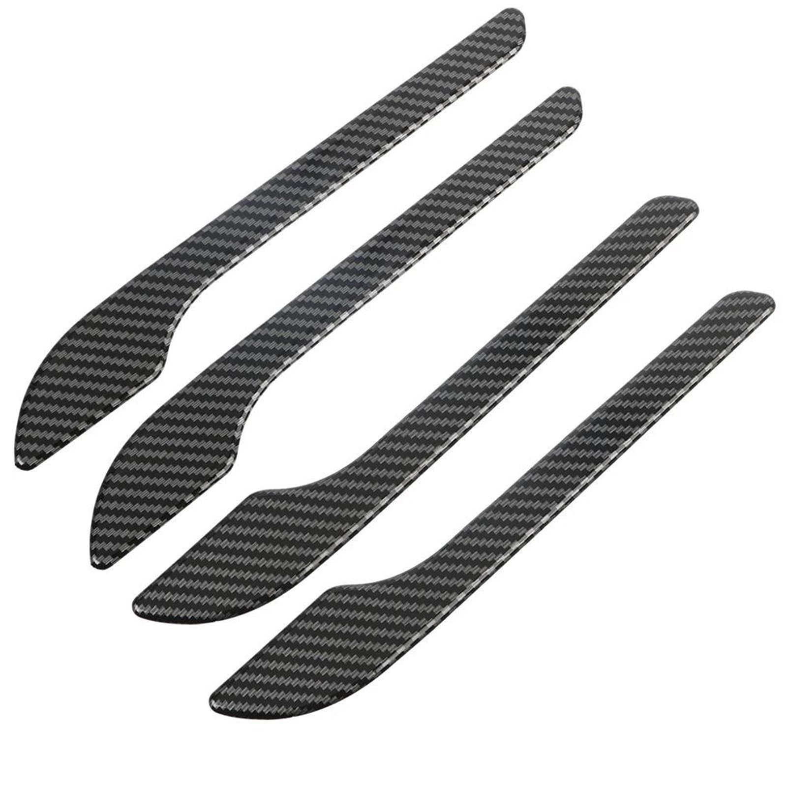 Noheeu Style 2 Car Accessories Door Handle Cap Decorative Outer Cover Shell For Tesla For Model 3 Y 2021(Style 2)