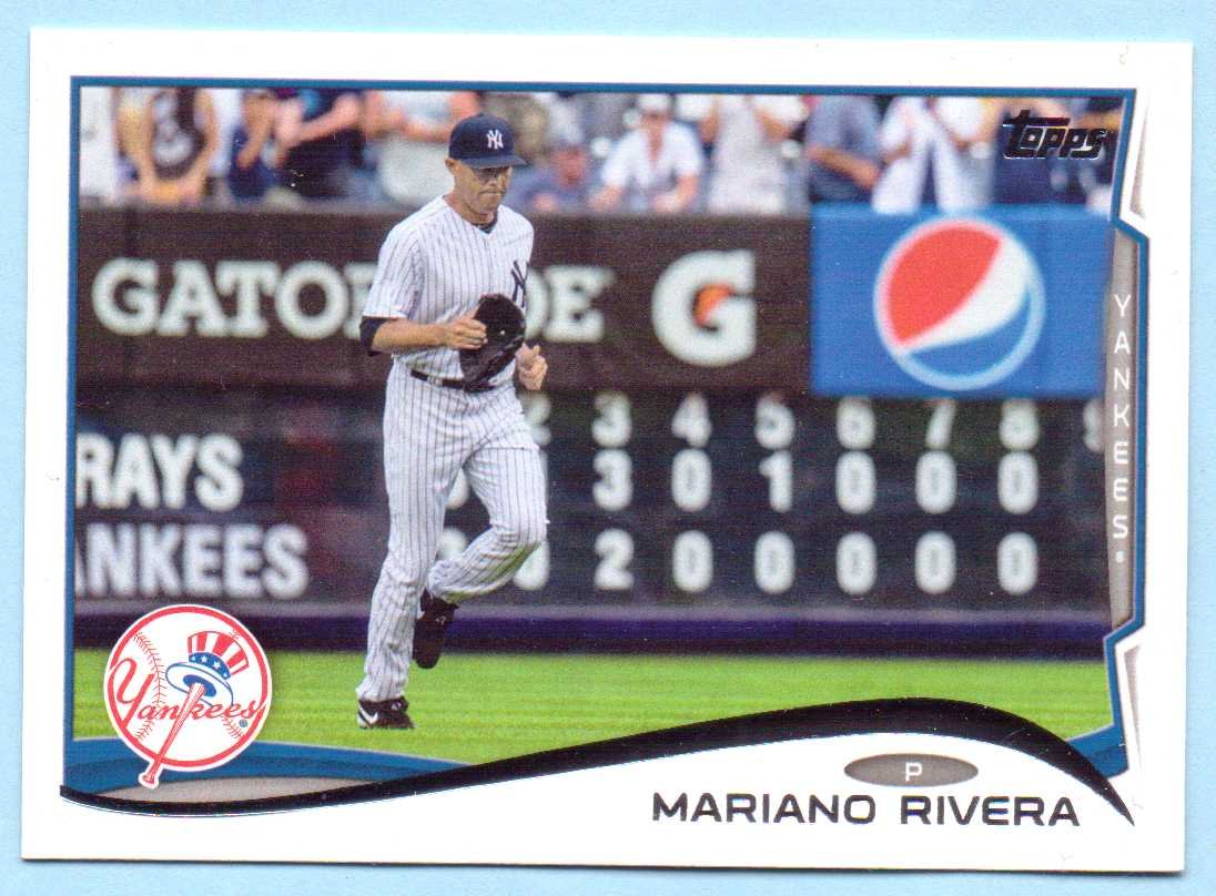 Mariano Rivera 2014 Topps #42 - New York Yankees at Amazon's Sports  Collectibles Store