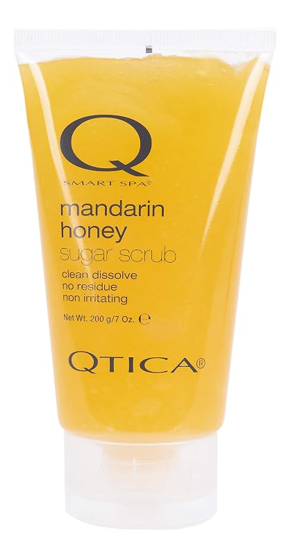 QTICA Smart Spa Esfoliante Corporal de Açúcar Mandarin Honey, 200 g
