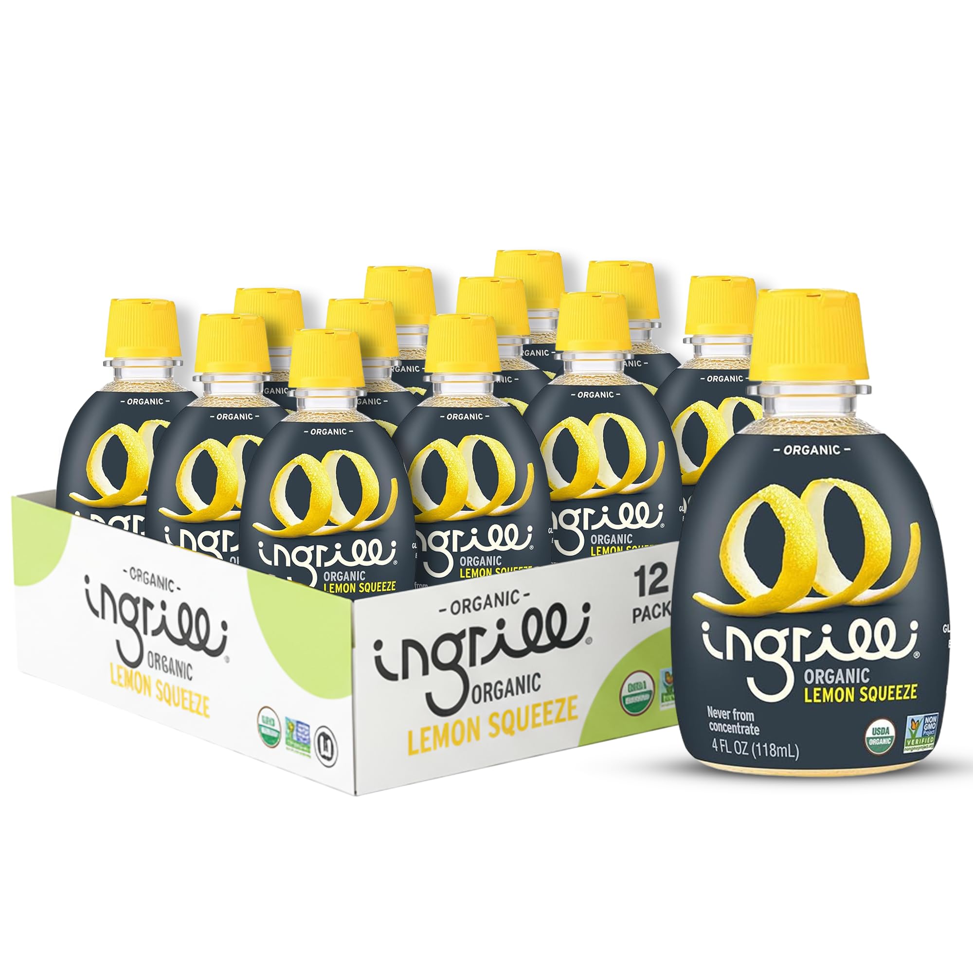 Amazon.com : Ingrilli Organic Lemon Squeeze, 4 Fl Oz Bottle (Pack