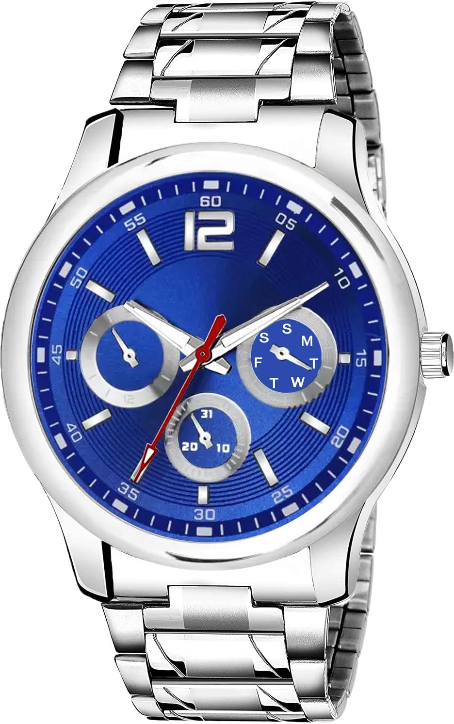 Leather Analog Watch - For Men (),Dial-Multicolor, Band- Multicolor (B08LNHYGLR) Amazon Price History, Amazon Price Tracker