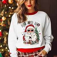 Vista 2 de Calcomanías de Vinilo de Transferencia Navideñas para Planchar, Pegatinas de Transferencia de Calor de Navidad con Patrones de Papá Noel, Renos