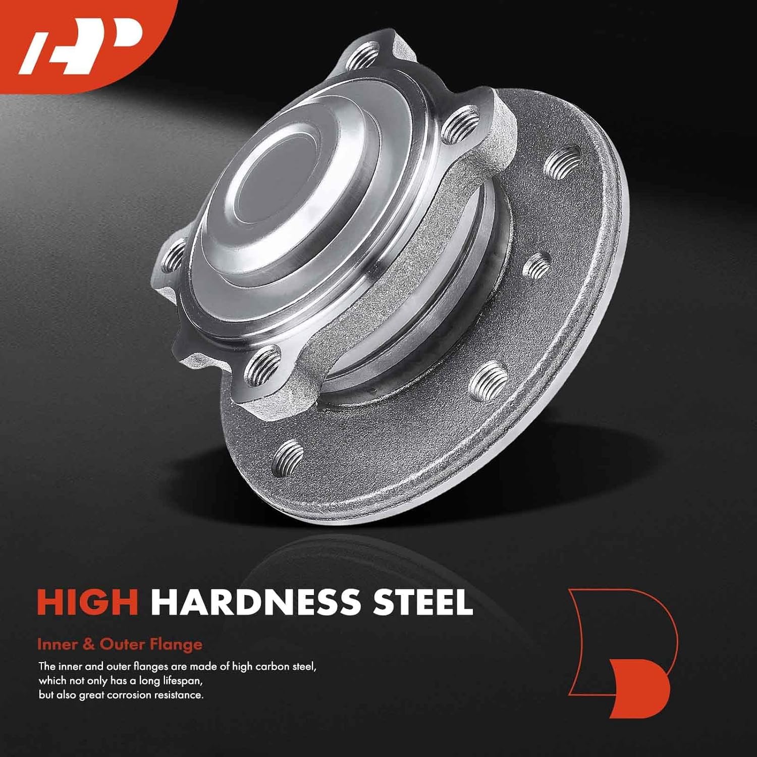 A-Premium 2 x Front Wheel Bearing and Hub Assembly with 8 Bolts Compatible with BMW RWD Model - 2006-2016 - 323i 325Ci 325i 328i 330Ci 330i 335d 335i 335is & X1 & 128i 135i 135is & Z4