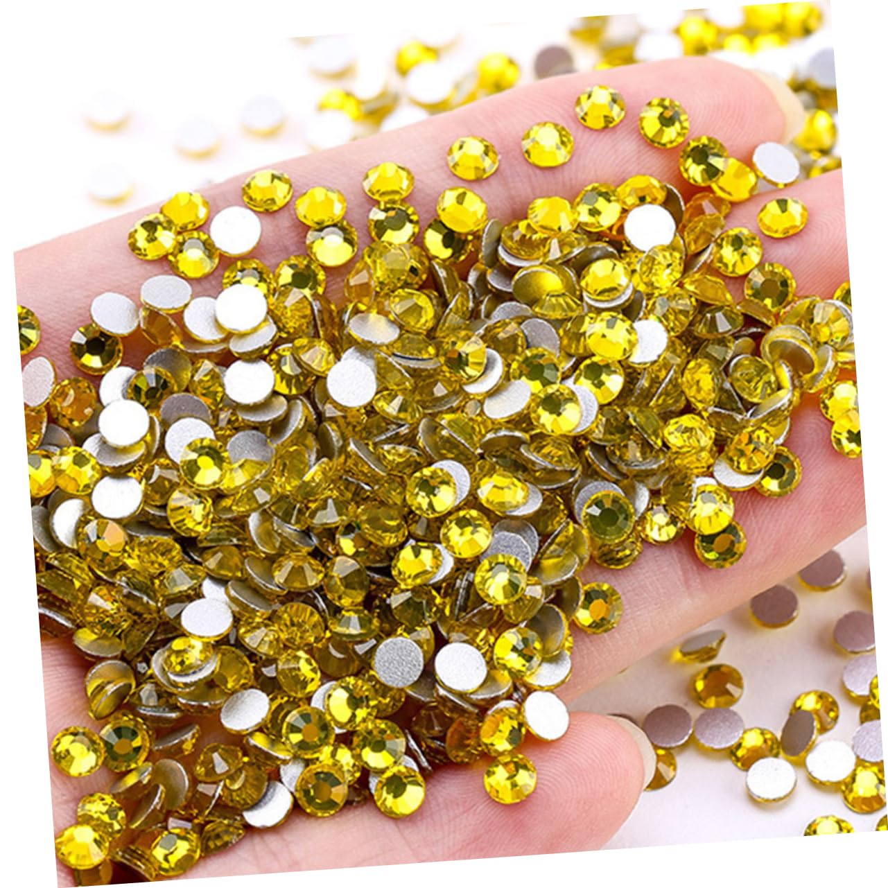 NUOBESTY 14400pezzi Strass Per Nail Art Decorazioni Per Unghie Flatback Charms Per Manicure Shiny Per Feste e Occasioni Speciali