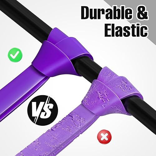 Miniatura 5 de Juego de bandas de resistencia profesional, bandas versátiles para entrenamiento, fisioterapia y entrenamiento muscular incluye anclaje de puerta y