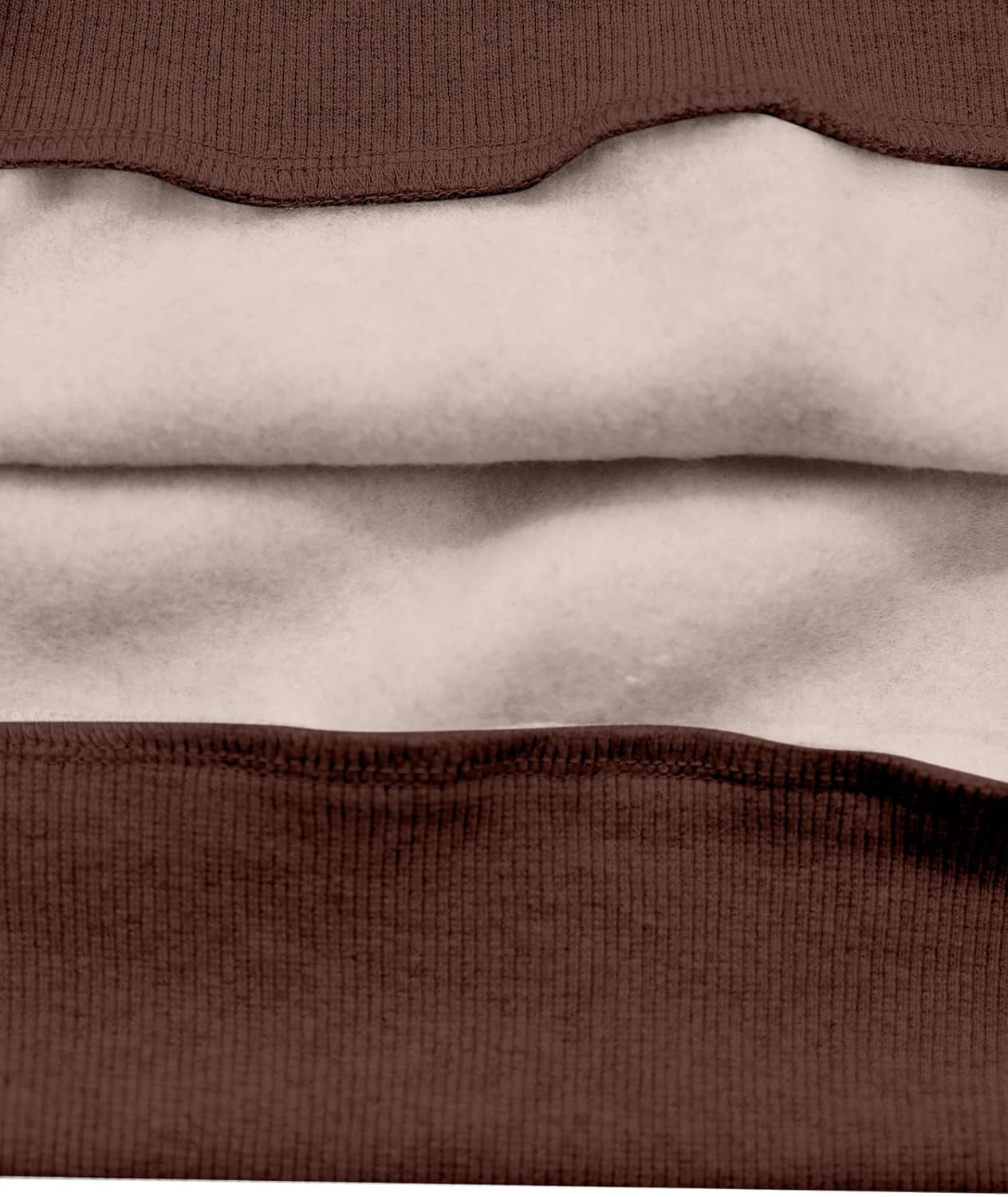 Remidoo Oversized Sweatshirt for Women V Neck Sweatshirts Casual Fleece Long Sleeve Pullover Top - Image 5