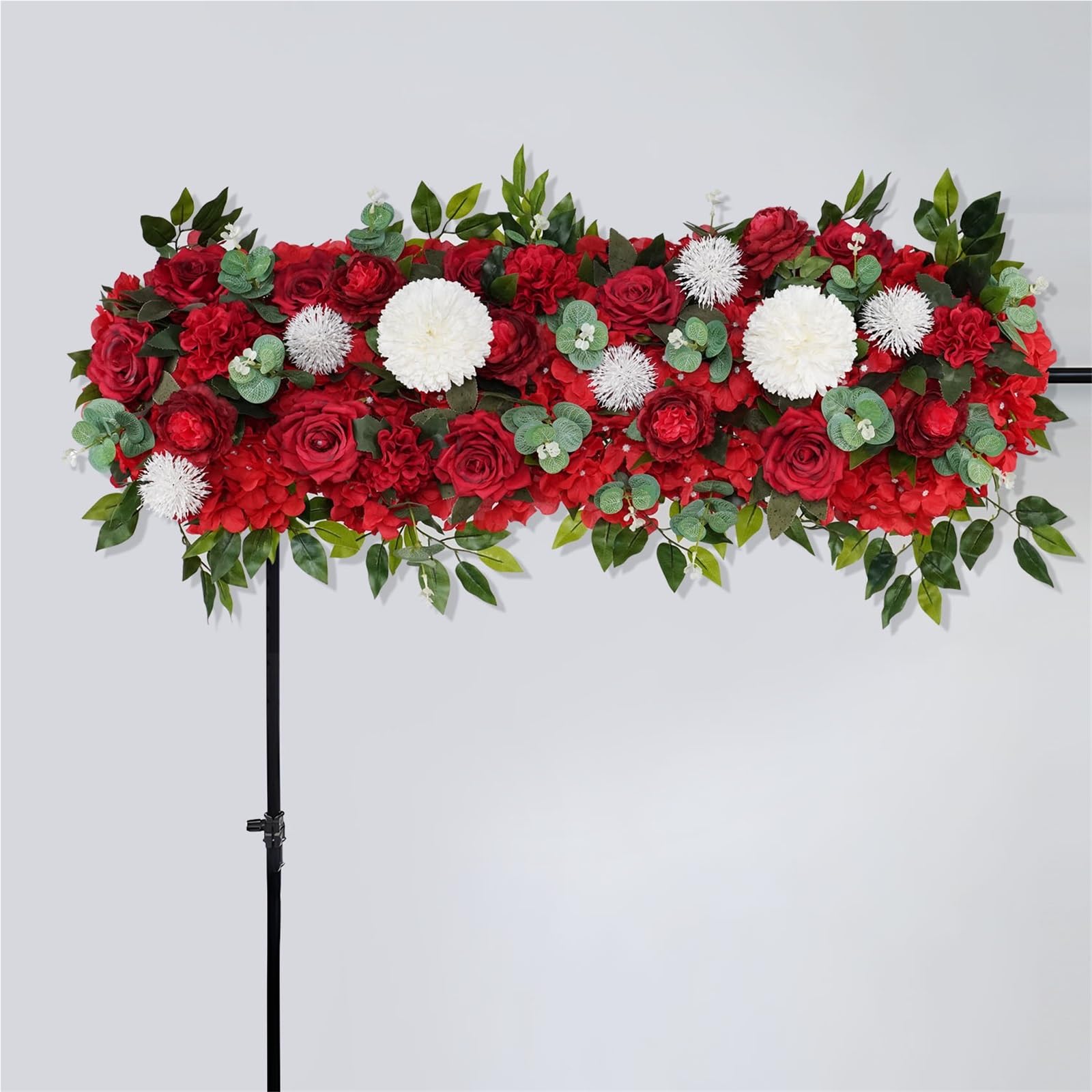 100 cm kwiat ślubny, jedwabne piwonie róża, sztuczna aranżacja kwiatowa, tło do łuku ślubnego, dekoracja do przejścia (kolor 9)
