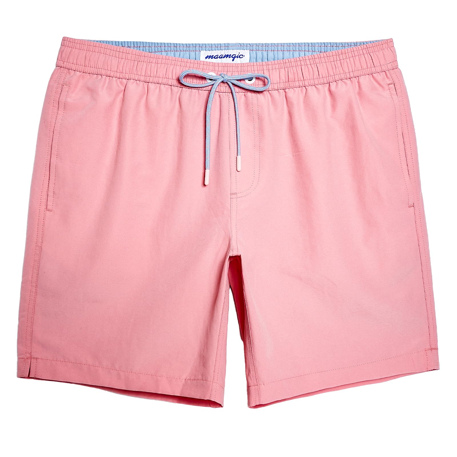 maamgic Mens Slim Fit Swim Shorts Swim Trunks 7 inch Quick Dry Mens Bathing Suits with Mesh Lining