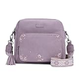 Pomelo Best Crossbody Purses for Women, Soft Leather Medium Cross Body Bags Woman, Shoulder Bag with Adjustable Strap Travel