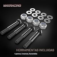 Vista 6 de Maxracing Kit de nivelación de 2 pulgadas compatible con Chevy Silverado 1500 Avalanche Suburban Tahoe/GMC Sierra Yukon XL1500 2007-2026