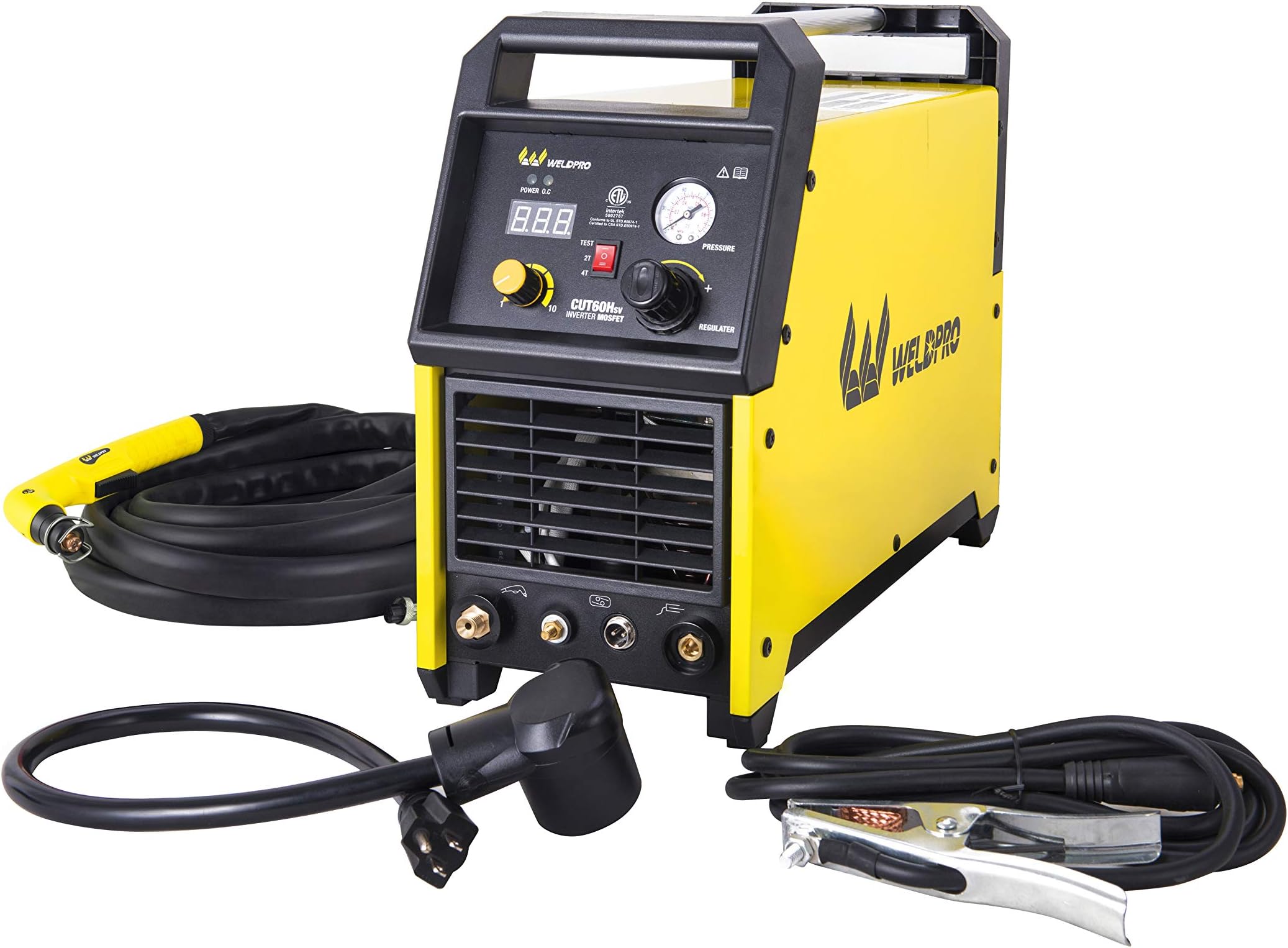 Weldpro 60 Amp Inverter HF Pilot Arc Plasma Cutter with Dual Voltage 220V/110V 3 YEAR WARRANTY