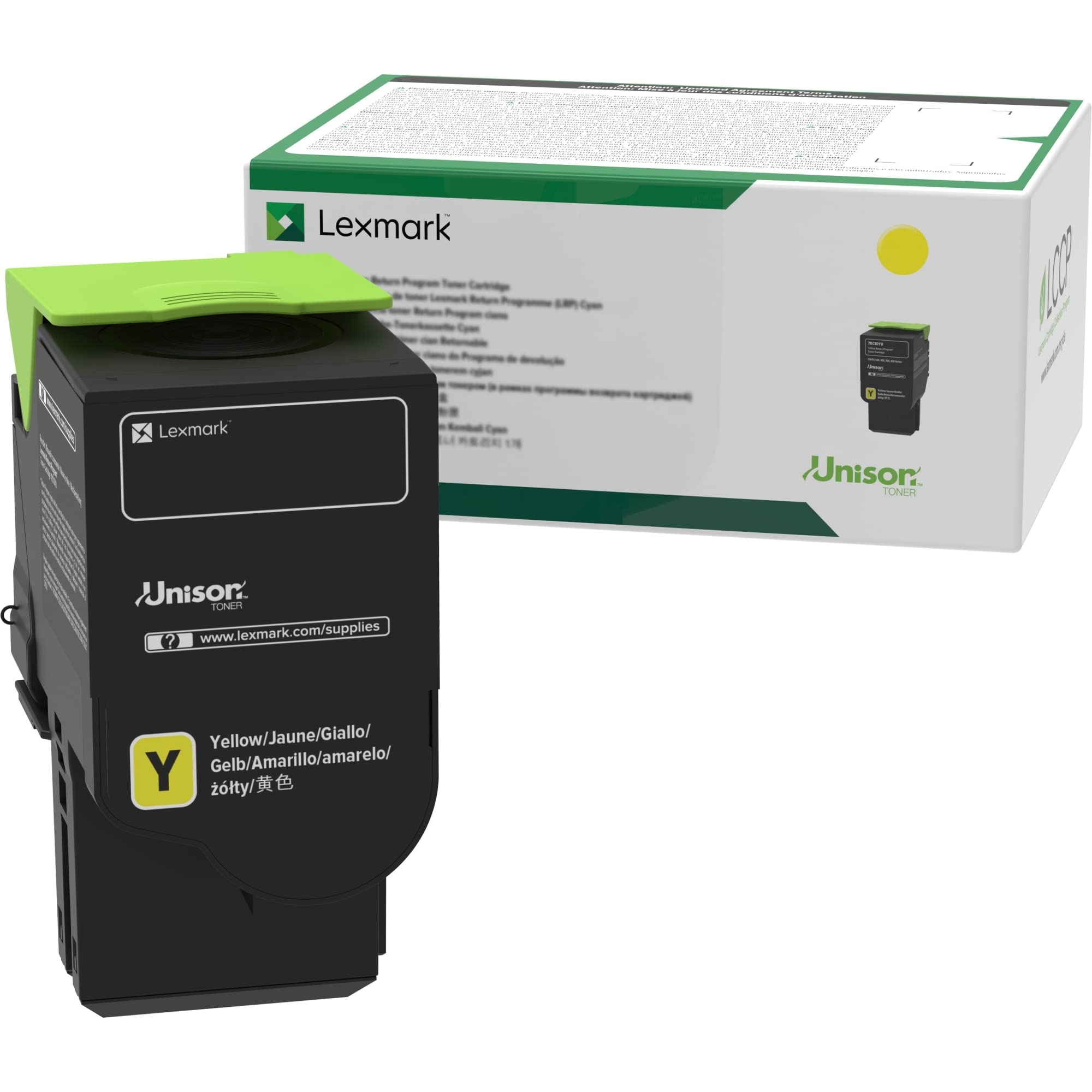 Amazon.com: Lexmark Unison Toner Cartridge - Yellow, Ultra High