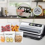 FoodSaver zgrzewarka próżniowa z trybem automatycznego pakowania próżniowego, pakowarka próżniowa FFS006X