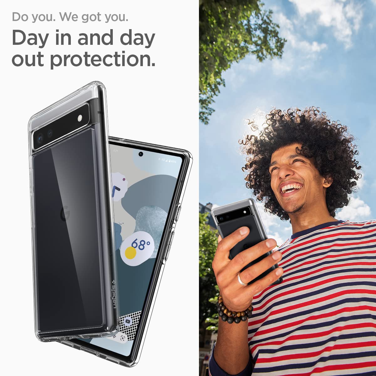 Spigen Ultra Hybrid Designed for Google Pixel 6a Case (2022