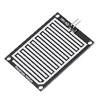 Vista 4 de Gotas Sensor Relé Módulo de Relé Conjunto de Gotas de lluvia Módulo Controlador de Lluvia Hoja Foliar Sensor Relé 12V