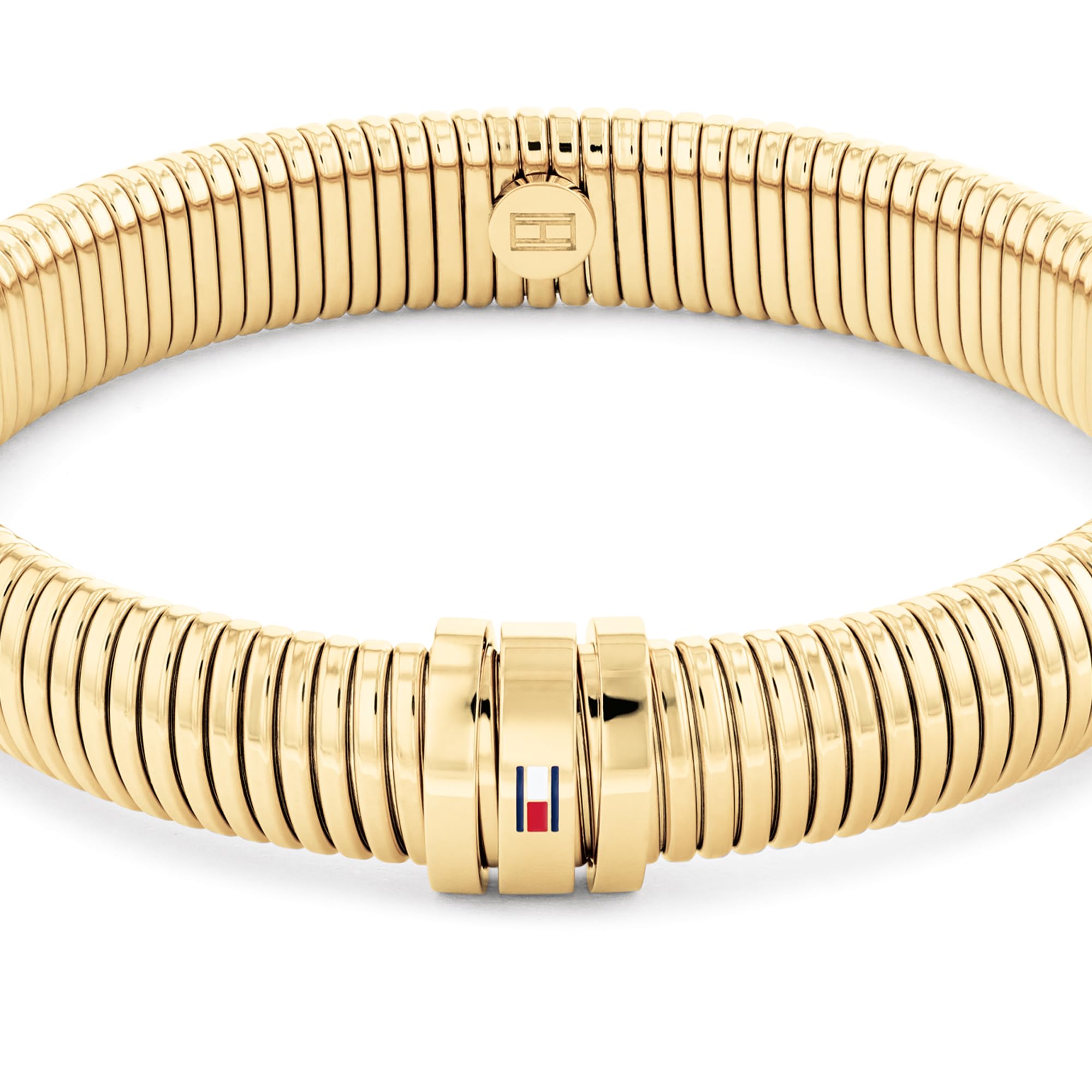 Tommy Hilfiger Jewelry Dehnbarer Armreif für Damen aus Edelstahl – Erhältlich in Silber, Golden, Roségold oder Bicolor