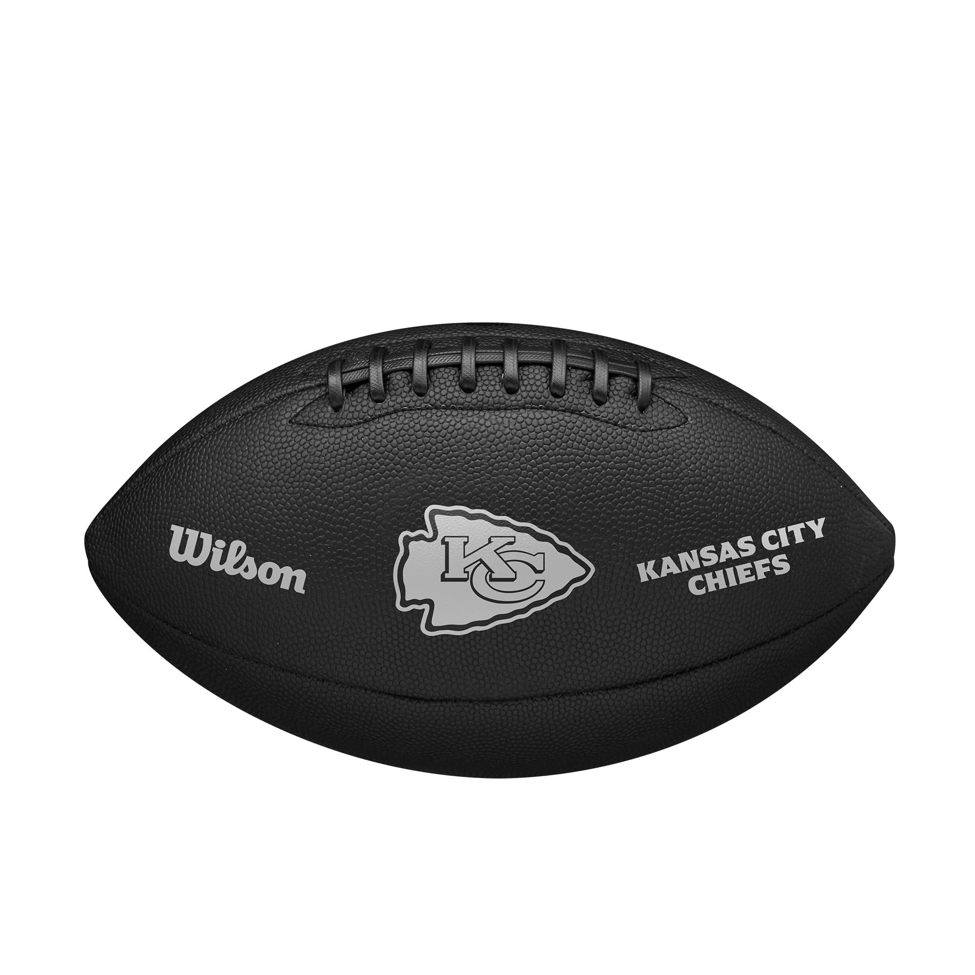 Wilson NFL Team Metallic Premiere Balón de fútbol - Tamaño Oficial, Kansas City Chiefs