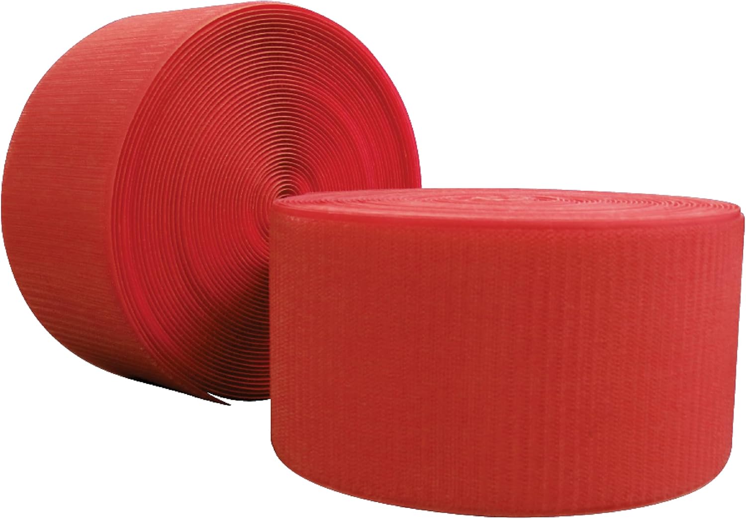 Envirolite Hook Fastener | 4" Wide, 42' Long | Gymnastics and Cheer Mat Tape | Nylon Hook for Carpet Bonded Foam Seams - Light Gray