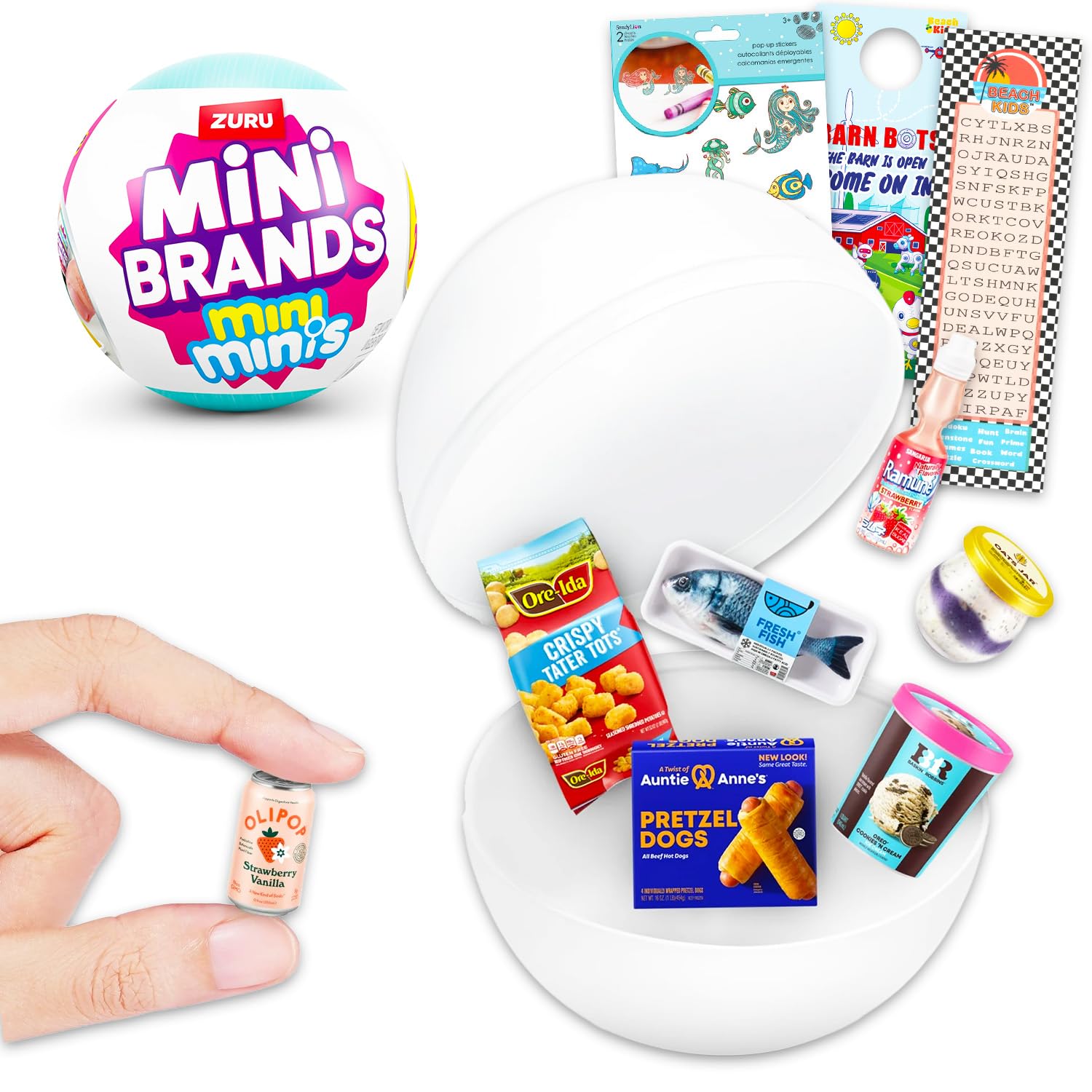 Amazon.co.jp: Zuru Mini Brands Fill The Fridge ミステリーセット 