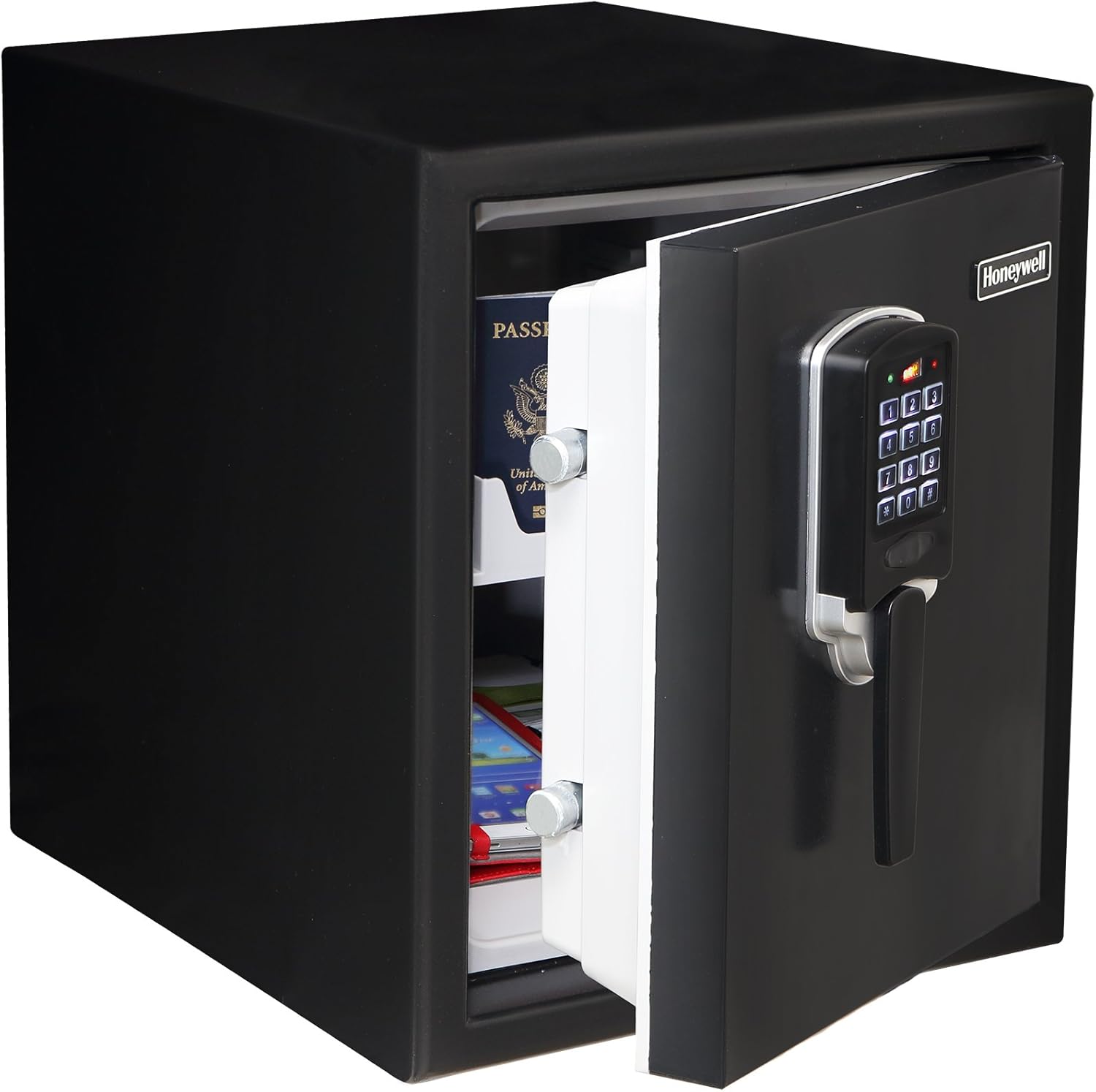 Honeywell 2 Hour Fireproof 8 Hour Waterproof Fire Safe with All Steel Exterior, Medium, 2605