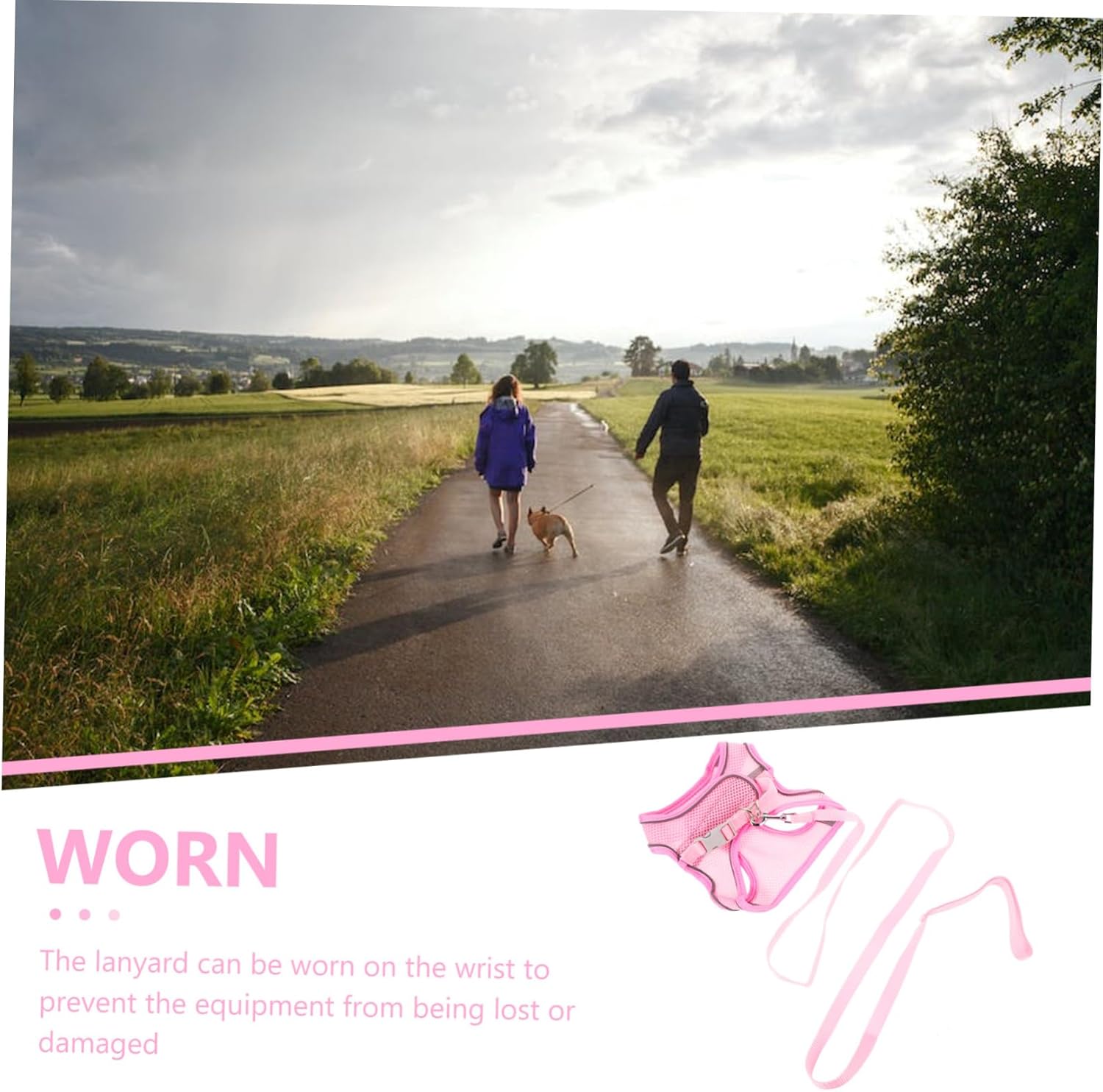 BESPORTBLE Dog Harness Leash Outdoor Walking Harness Pet Vest Reflective for Dogs for Pets