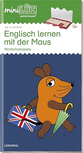 miniLÜK: Kindergarten/Vorschule - Englisch Englisch lernen mit der Maus: Wortschatzspiele ab 4 (miniLÜK-Übungshefte: Kindergarten)